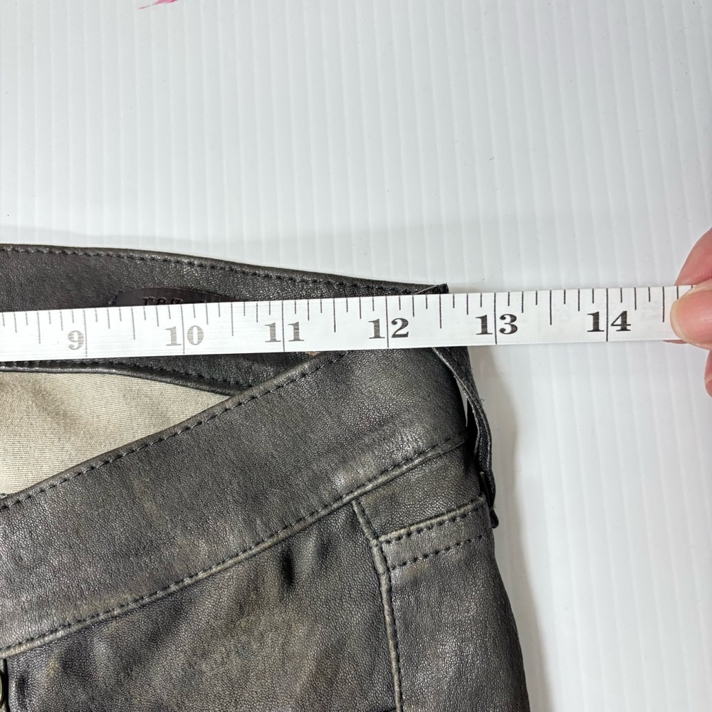 Rag and Bone Skinny Leather Jeans - Picture 8 of 14